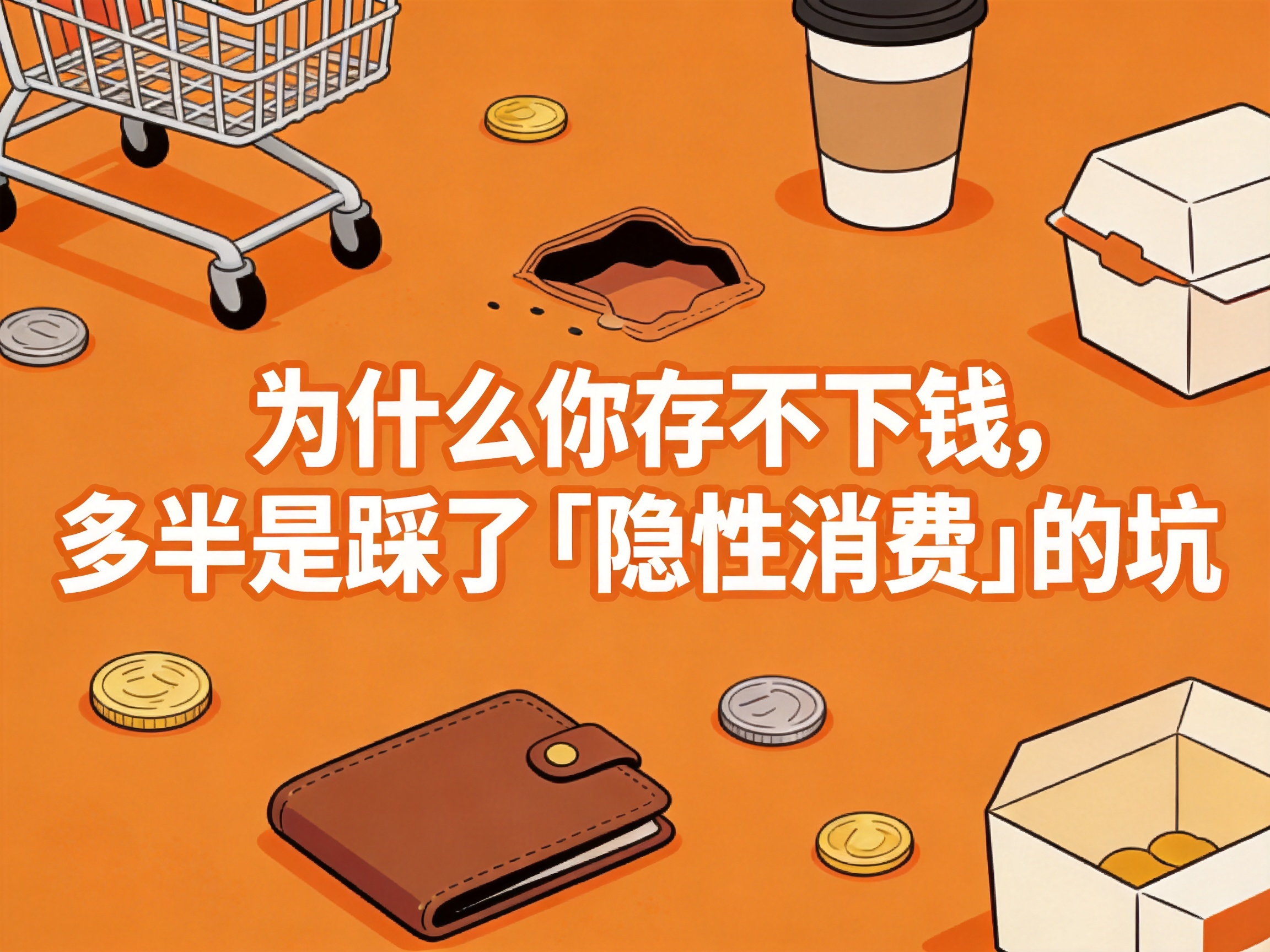 为什么你存不下钱,多半是踩了「隐性消费」的坑